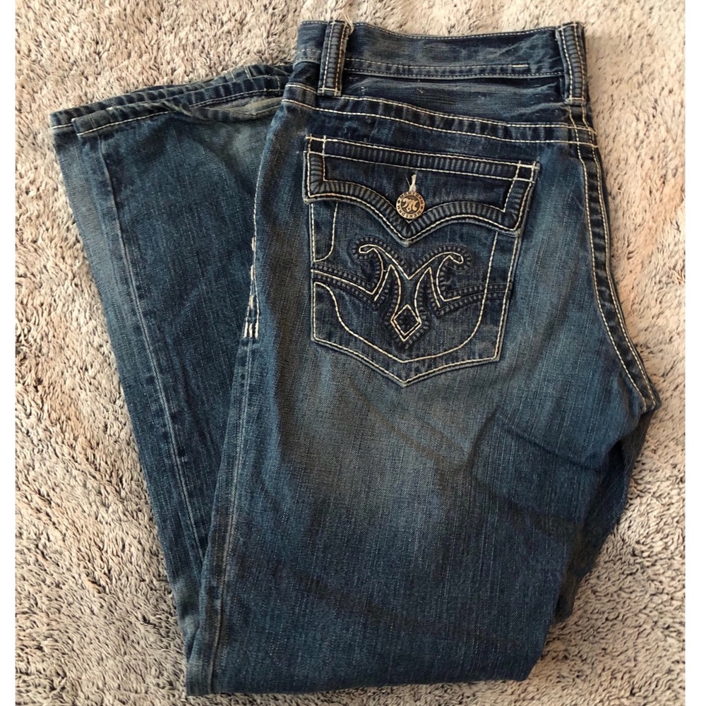 Mek denim men’s 34/34 straight jeans